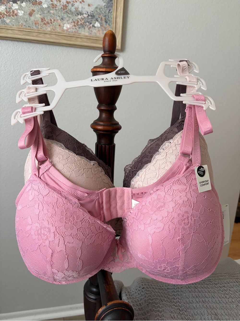 Set of 3 Laura Ashley Lace Bras